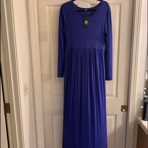 Viishow Women’s Empire Waist Maxi Dress